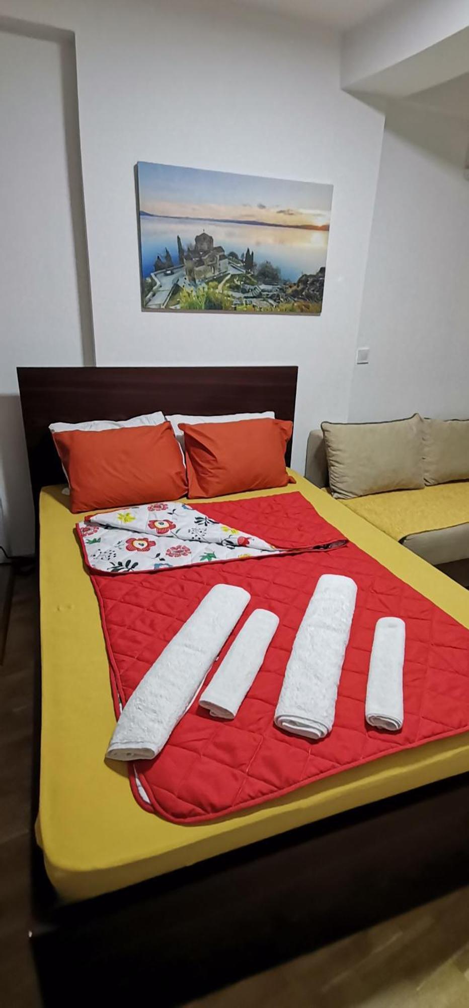 Apartment Delfina1 Ohrid Buitenkant foto